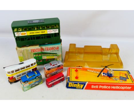 Matchbox - Dinky Toys - Corgi - CM (Hong Kong) - A small group of boxed and unboxerd diecast and plastic model vehicles. Lot 