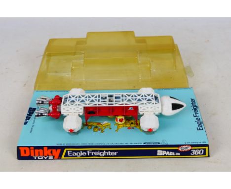 Dinky - A Boxed #360 'Space: 1999' Eagle Freighter. Item appears in excellent condition. Housed in a good box; some minor wea