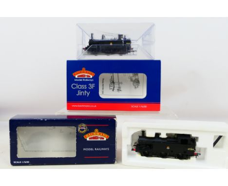Bachmann Branchline - Two boxed Bachmann Branchline OO gauge locomitives. Lot consists of #31-431 6DCC Class 1F Midland Class