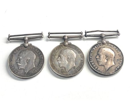 3 ww1 silver medals to 19592 pte r carruthers northumberland fusiliers 55803 e dixon sto r.n.r and 34191 pte j fitzgerald wes