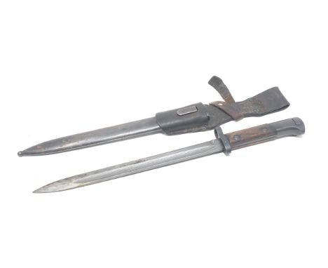 ww1 bayonet &amp; scabbard 