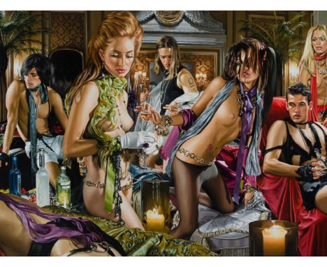 Terry Rodgers (1947 Newark, New Jersey)The Promise of Certitude, Fine Art Print, Giclée-Print auf Hahnemühle-Leinwand auf dop