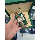 Rolex Datejust 41mm steel and rose gold with Sundu