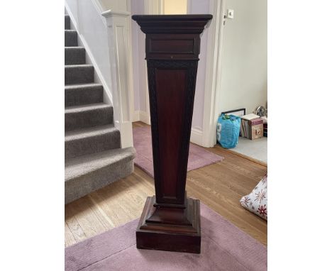 Mahogany Chippendale Style Pedestal. 
(To be collected from Woodford IG8)