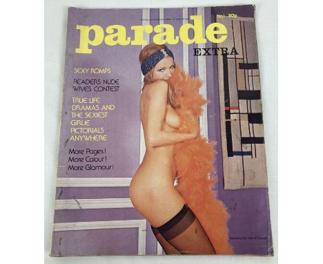 Parade Extra - Issue No. 1 vintage adult erotic magazine.  