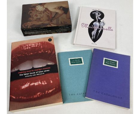 A collection of adult erotic books to include examples from The Erotic Print Society. Lot includes The Illustrated Books of S