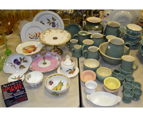 Ceramics - Denby stoneware ; Royal Worcester Evesham pattern ;  etc qty 