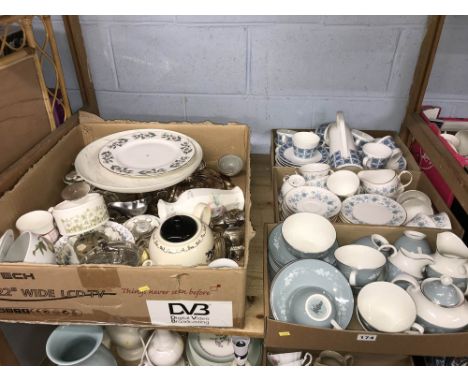 Royal Doulton tea service and others