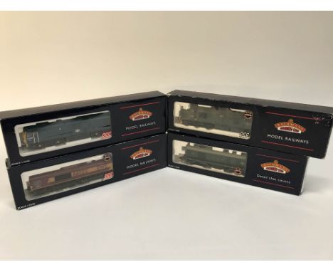 Four boxed Bachmann '00' gauge locomotives