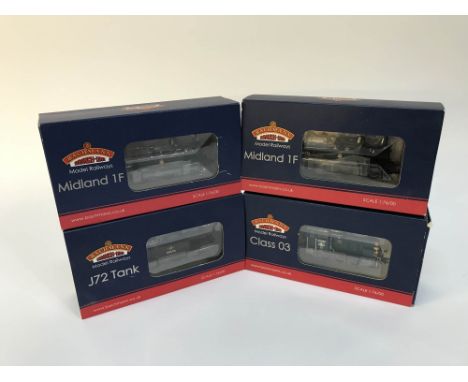 Four boxed Bachmann '00' gauge locomotives