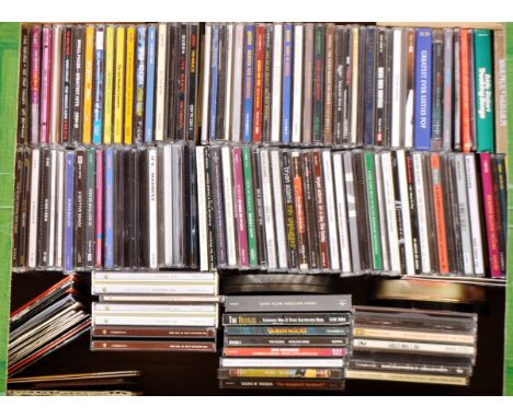 A collection of 100+ CD's of varying artists and genres. Artists include Guns N' Roses (Multiple examples including Since I D