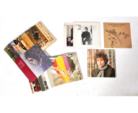 Bob Dylan - A collection of 20+ long play LP vinyl record albums comprising Desire (CBS 86003), Planet Waves (ILPS 9261), Joh