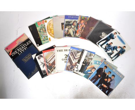 The Beatles - A collection of approx 24 Retrospective vinyl records including albums, interviews etc to include Rarities (SHA