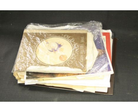 Large quantity of Victorian and later children's prints to include Louis Wain etc and a Leslie Brook book