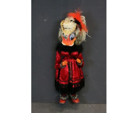 Large Puppet from Master Puppeteer Carl Clifford of the Minipops private collection in excellent condition. Carl's Puppets we