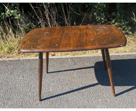 Ercol coffee table measures approx 28 inches wide 17.5 inches tall 