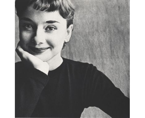 Artist: Irving Penn (American, 1917-2009). Title: "Audrey Hepburn, Paris". Medium: Original photogravure. Date: Composed 1951