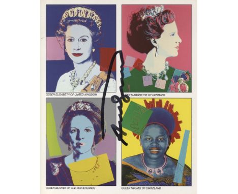 Artist: Andy Warhol (American, 1928 - 1987). Title: "Reigning Queens [invitation]". Medium: Color offset lithograph. Date: Co