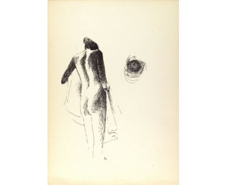 Artist: Guillermo Meza (Mexican, 1917 - 1997). Title: "Mujer Desnudo". Medium: Lithograph. Date: Composed 1961. Dimensions: O