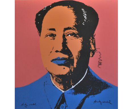 Artist: Andy Warhol [d'apres] (American, 1928 - 1987). Title: "Mao #03". Medium: Color lithograph. Date: Printed c1986?. Dime