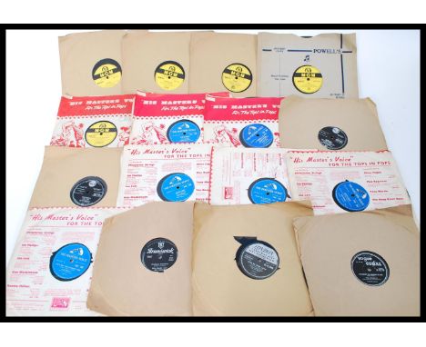 A group of vintage 1960's 78's rmp records to include The Crickets, Little Richard, Bill Haley and his Comets, Elvis x6, Malc