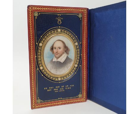 Shakespeare (William), The Poems of, William Pickering 1842, in a Cosway style binding, Bound for Chas J Sawyer Ltd, London, 