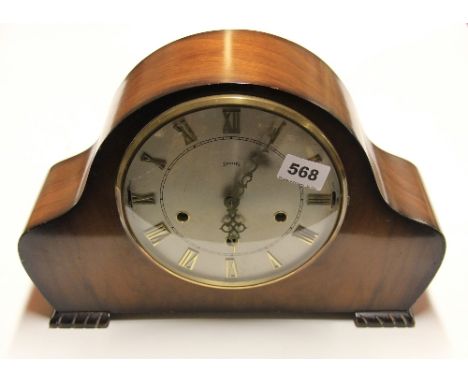 A chiming mantle clock