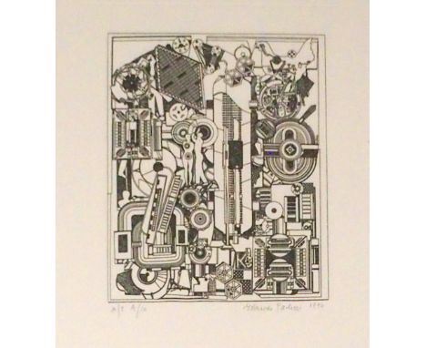 •SIR EDOUARDO PAOLOZZI CBE, RA, FRIAS, D LITT(HON) (SCOTTISH 1924-2005) UNTITLED Screenprint, signed artist's proof, numbered