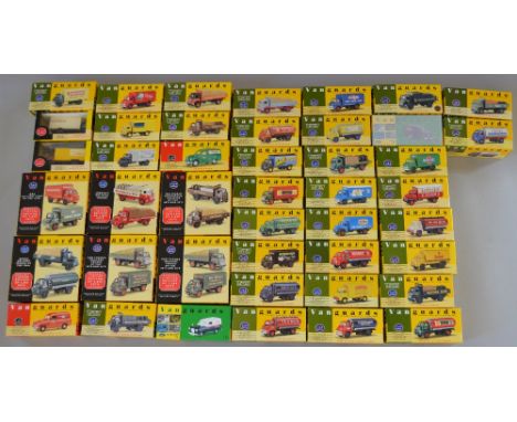 Vanguards 1:64 scale models. Lorries & vans. Includes 6 x twin vehicle Ltd Edition packs. (44)
