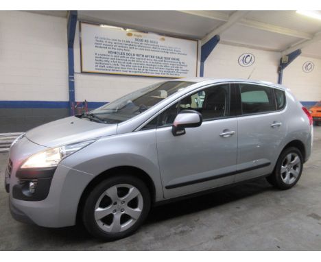 Make &amp; Model: Peugeot 3008 Active HDIDate of Reg: YA12 SZFColour: Silvercc: 1560MoT: 26-11-2020Fuel Type: DIESELMileage: 