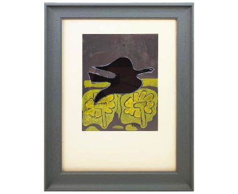 GEORGES BRAQUE, 'Der Vogel, 1964' lithograph, 65cm x 50cm, published 1964, numbered in pencil 235/500, in hand finished frame