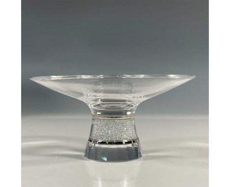 This elegant lead crystal bowl was part of the Home Accessories collection. The small bowl features hundreds of clear crystal