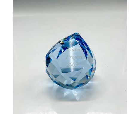 Crystal was created and only available for 2009. Designed from blue crystal and is acid marked with SCS Water Project 2009. S