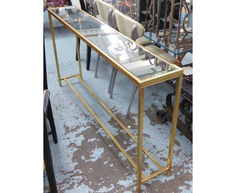 CONSOLE TABLE, 1960's French style, 152cm x 26cm x 80cm.