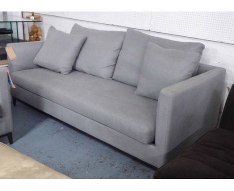 SOFA, by Camerich grey, 70cm H x 200cm x 90cm.