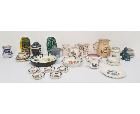 Quantity of Poole pottery,various patterns and other 20th century ceramics 