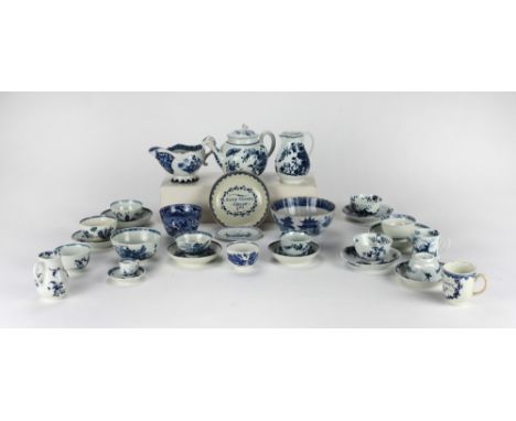 A Very Important Rare Private Collection of 18th Century English Blue & White PorcelainThe following Collection was amassed o