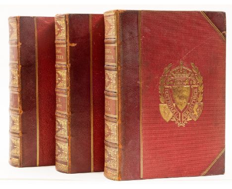 Britain.- The National Gazetteer: A Topographical Description of the British Islands, 3 vol. only (of 4, lacking atlas vol.) 