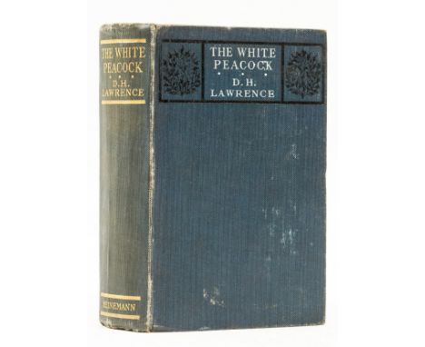 Lawrence (D.H.) The White Peacock, first English edition, first issue, with pp. 227-230 tipped-in, endpapers browned, origina