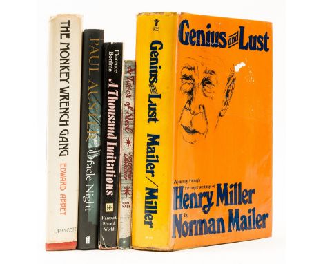 Miller (Henry) Genius and Lust. A Journey through the Major Writings of Henry Miller by Norman Mailer, signed presentation in