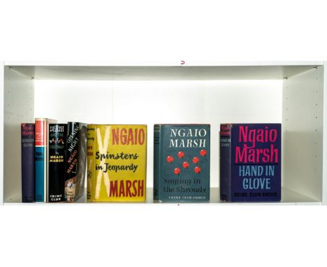 Collins Crime Club.- Marsh (Ngaio) Spinsters in Jeopardy, contemporary ink ownership inscription, jacket with lower fold smal