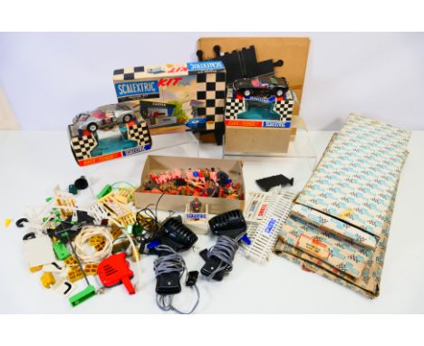TRIANG - SCALEXTRIC - an assorted collection of boxed and loose vintage Scalextric cars and accessories, to include: two boxe
