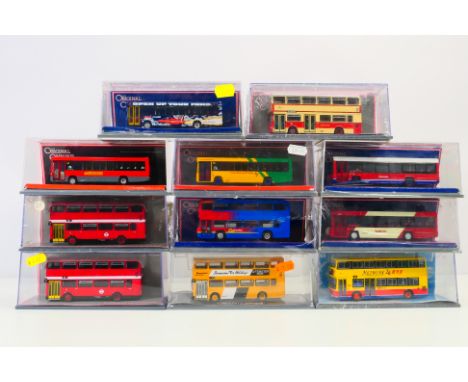 Corgi Original Omnibus - A fleet of 11 boxed Corgi Original Omnibus diecast 1:76 scale model buses. Lot includes #43007 Leyla