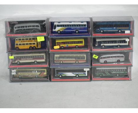 Corgi - The Original Omnibus Company - A boxed group of 12 The Original Omnibus diecast 1:76 scale model buses/coaches. Lot i