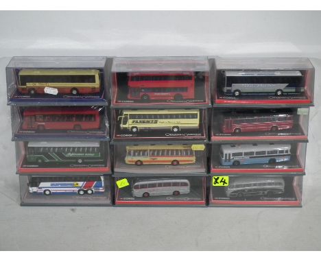 Corgi - The Original Omnibus Company - A boxed group of 12 The Original Omnibus Company 1:76 scale model buses/coaches. Lot i