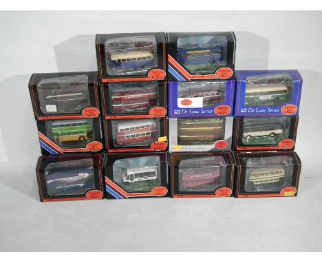 EFE - a collection of eighteen Exclusive first edition 1:76 diecast models of buses, to include 19701 Orion Bodied Regent III