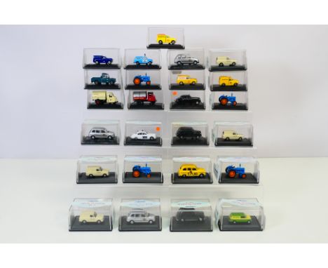 Oxford Diecast - A collection of 25 boxed Oxford Diecast model vehicles in 1:76 scale. Lot includes Oxford Diecast #76P009 Mi
