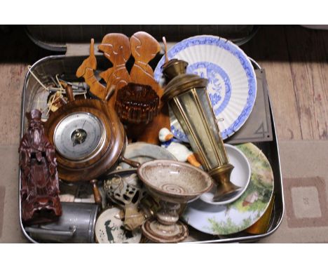 A vintage suitcase &amp; contents. Shipping unavailable. 