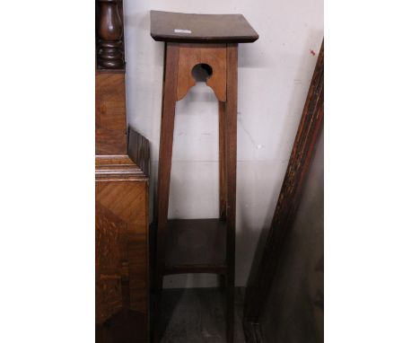 A vintage wooden planter stand. Shipping unavailable. 