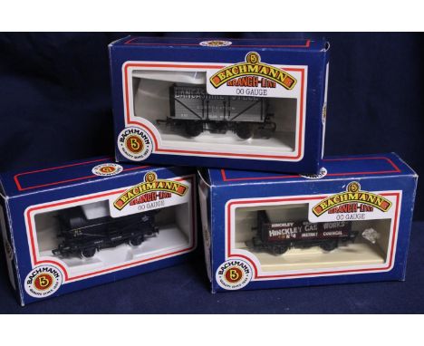 Three boxed Bachmann 00 gauge wagons 